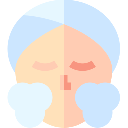 Facial foam icon