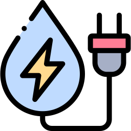 Hydro power icon