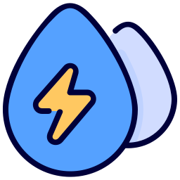 energía hidroeléctrica icono