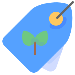 Eco tag icon