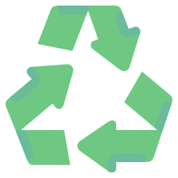 Recycle sign icon