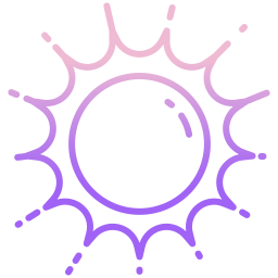 Sun icon