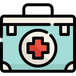 First aid kit icon