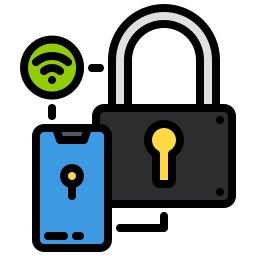Key lock icon
