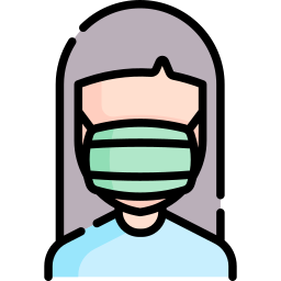 maschera medica icona