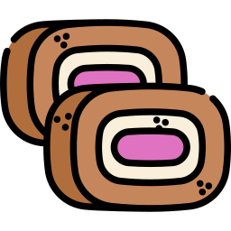 Chocolate roll icon