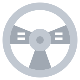 Steering wheel icon