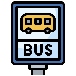 przystanek autobusowy ikona