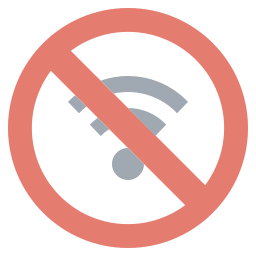 geen wifi icoon