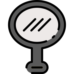 Hand mirror icon