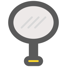 Hand mirror icon