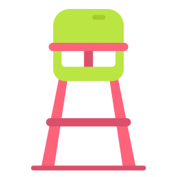 silla de alimentación icono