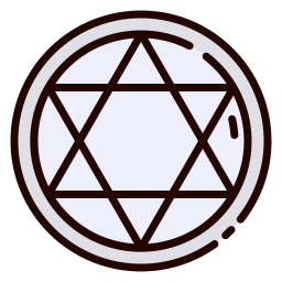 hexagram icoon