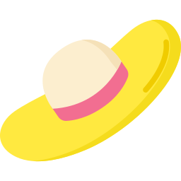 sombrero pamela icono