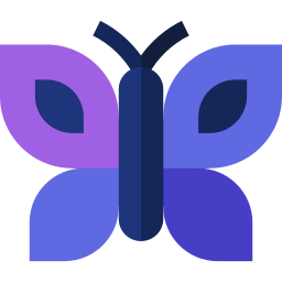 mariposa icono