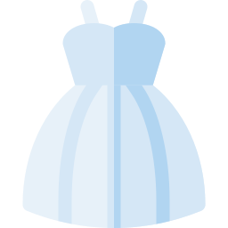 Bride dress icon