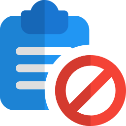 Banned icon