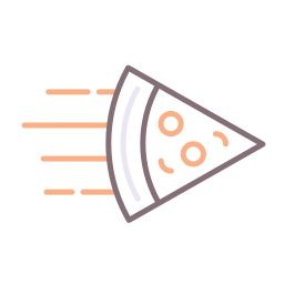 pizza liefern icon