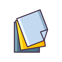 overdrukpapier icoon