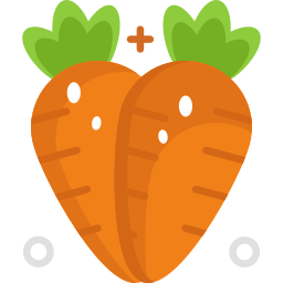 zanahorias icono