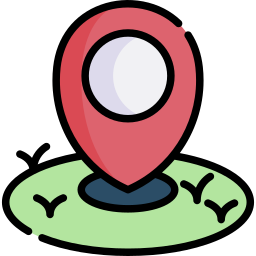 Golf hole icon