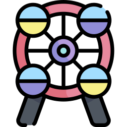 grande roue Icône