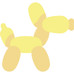 Balloon dog icon