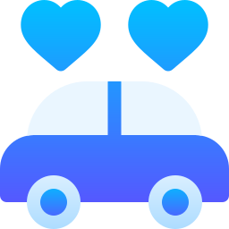 Свадебный автомобиль иконка