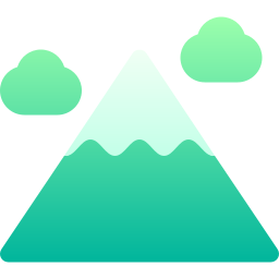Rocky mountains icon
