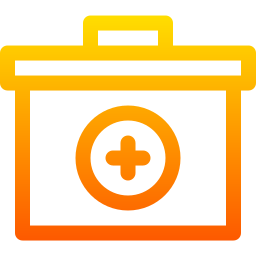 First aid kit icon