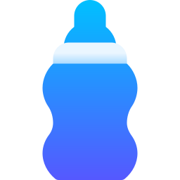 Milk bottle icon