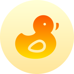 Резиновая утка иконка