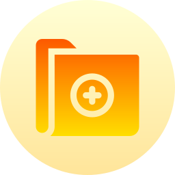 Medical folder icon