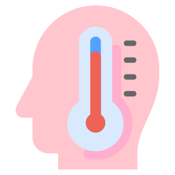 High temperatures icon