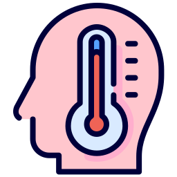 alte temperature icona