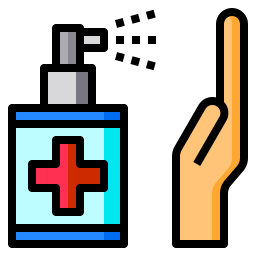 Hand sanitizer icon