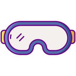 Safety goggles icon