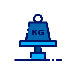 Parcel weight icon