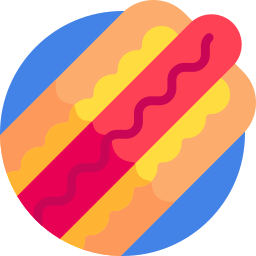 hot-dog Icône