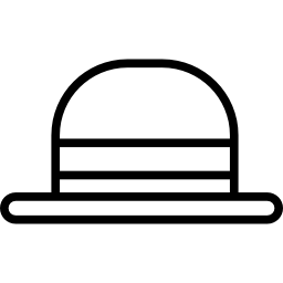 Bowler hat icon