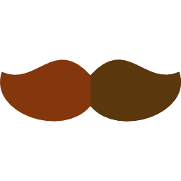 bigode Ícone