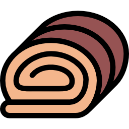 Chocolate roll icon