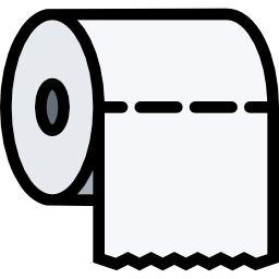 Toilet paper icon