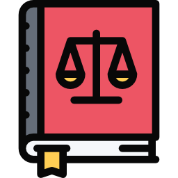 Law book icon