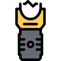 arma di elettroshock icona