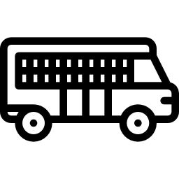 vehículo de transporte de prisioneros icono