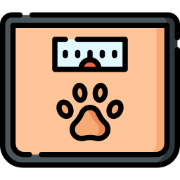 Weighing scale icon