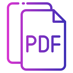 pdf 파일 형식 icon