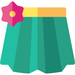 Hawaiian skirt icon
