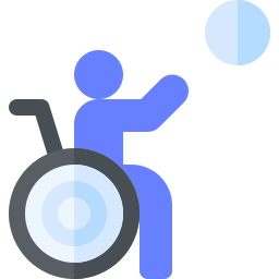 personnes handicapées Icône